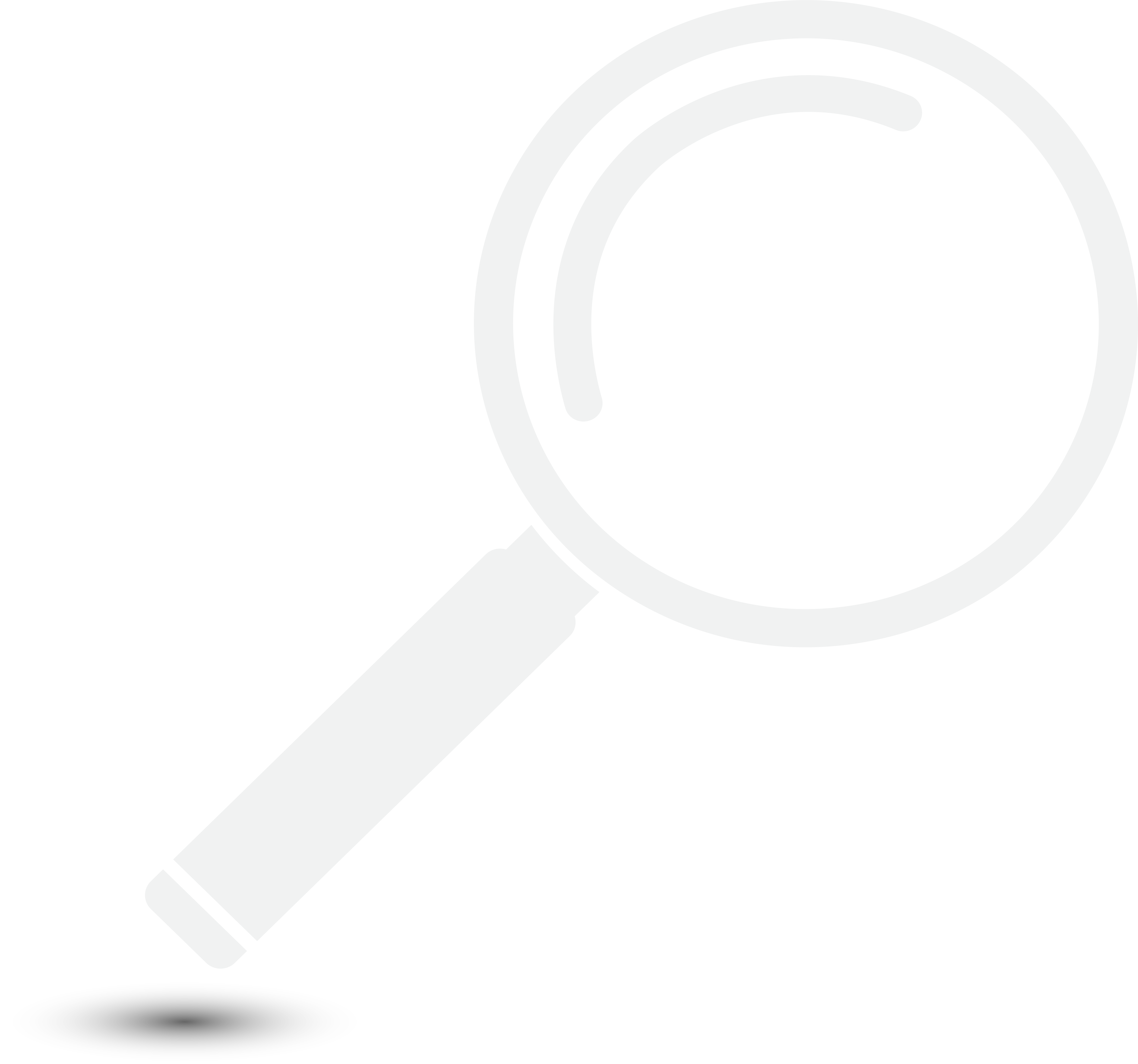 Magnifying Glass White